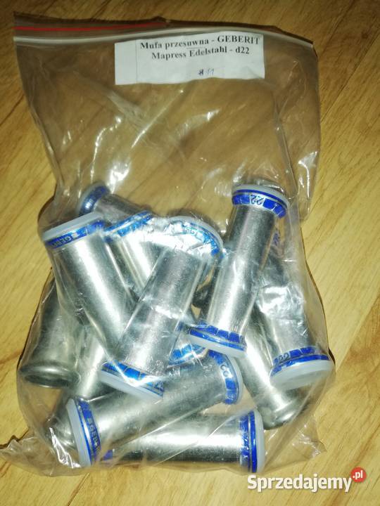 Mufa przesuwna GEBERIT Mapress Edelstahl d 22 Chojnice sprzedam