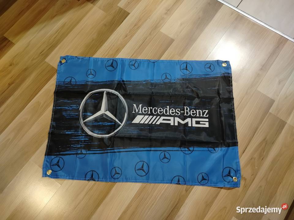 Baner plakat materiałowy 90x60 Mercedes Benz Gniezno
