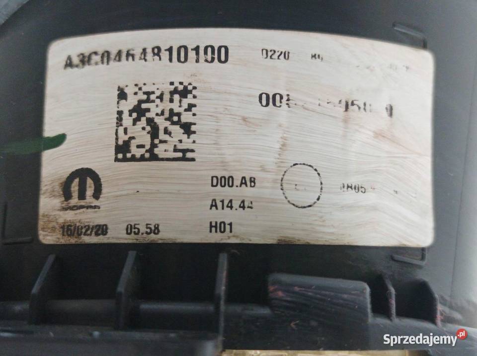 LICZNIK 00521505010 AC30464810100 Fiat Tipo II