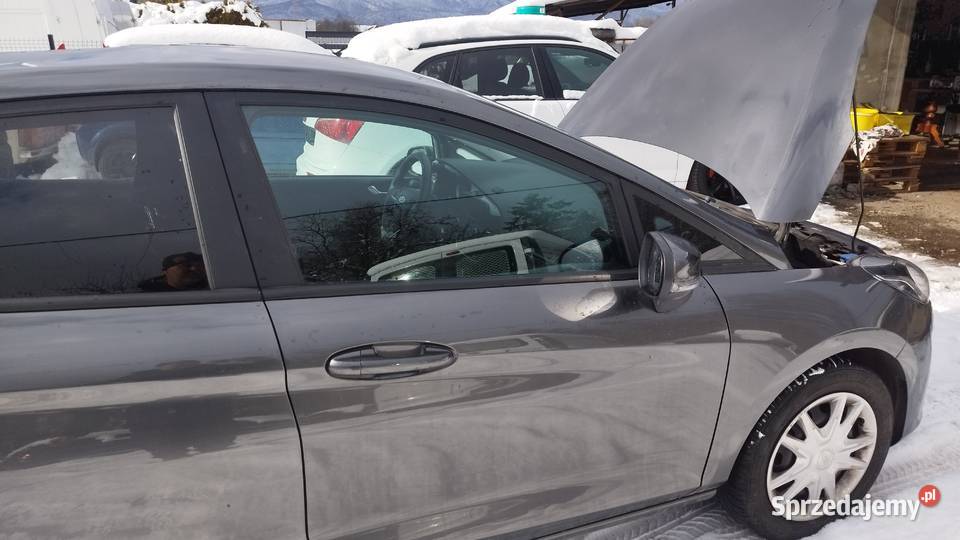 Fiesta mk8 VIII drzwi prawe kompletne kolor QH Żywiec