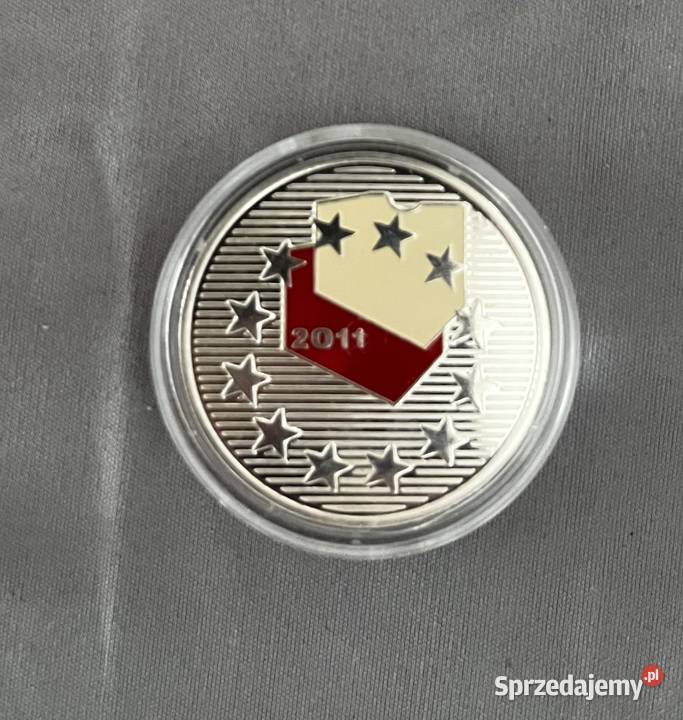Srebrny Medal Polska Prezydencja w Radzie UE Antyki, Sztuka, Kolekcje mazowieckie Wołomin