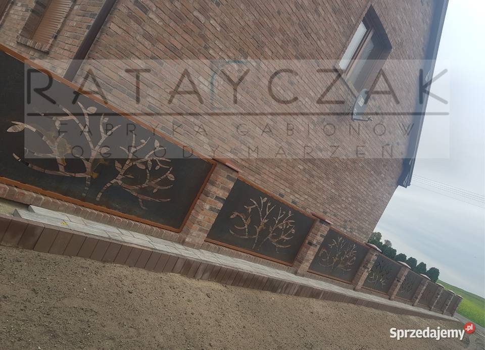 Sfery Ogrodowe ze stali Corten