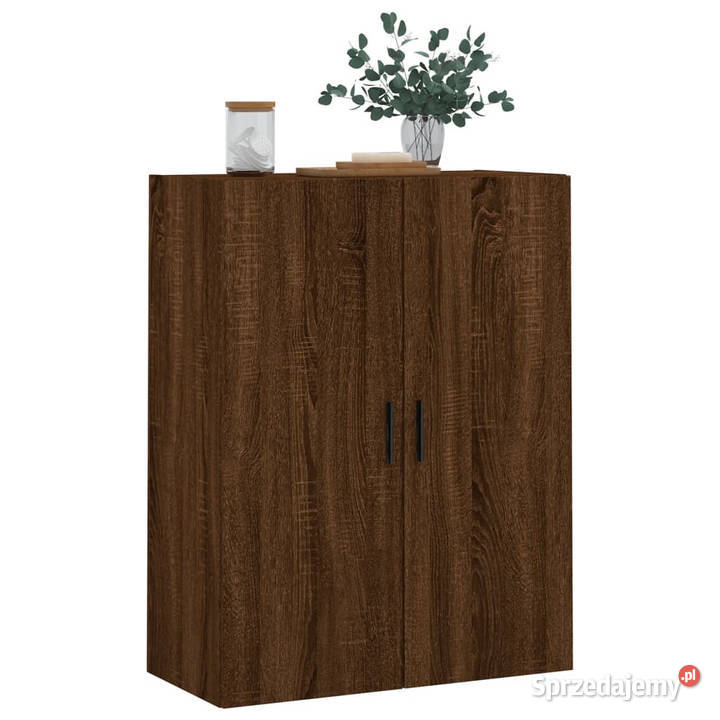 Szafka wisząca brązowy dąb 695x34x90 WM828443 Pozostałe Warszawa