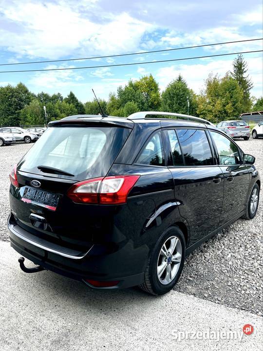 Ford grand c 2014r czarny Grand C-MAX Tomaszów Lubelski sprzedam