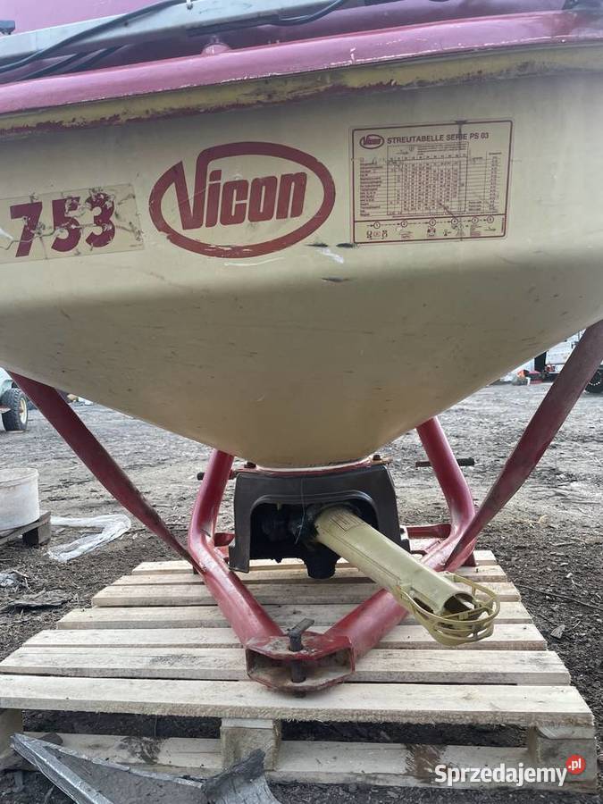 Rozsiewacz Vicon 753 Rozsiewacze nawozów mazowieckie sprzedam
