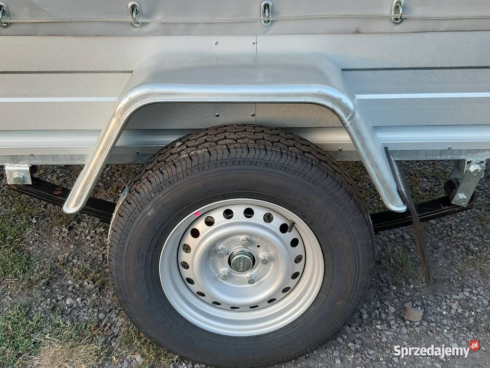 Przyczepka samochodowa 1oś resor 6 piór MALIKÓW