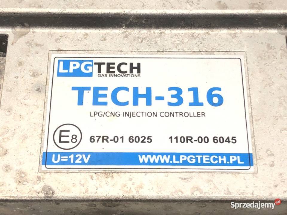 KOMPUTER DO GAZU LPG TECH316 STEROWNIK GAZU