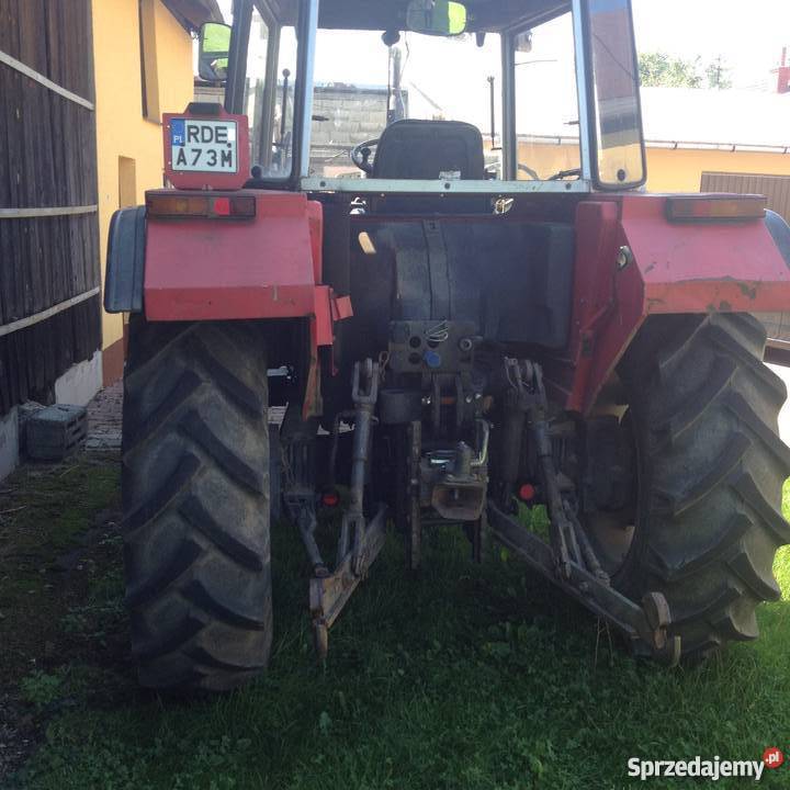 Ciągnik Massey Ferguson 377 z turem Nagoszyn