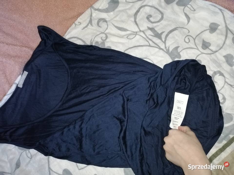 granatowa bluzka ORSAY 100 wiskoza Nowa Dobra na Leszno