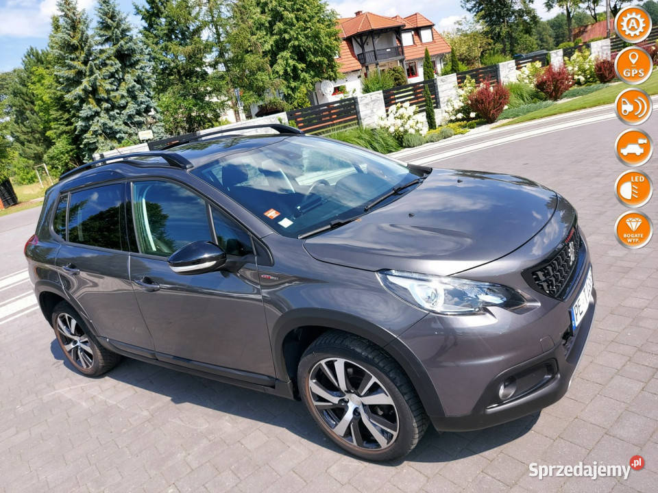 Peugeot 2008 lift ledy navi kamera gtline przyciemniane szyby