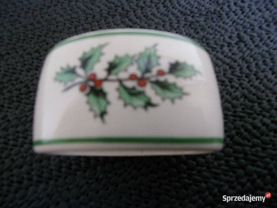 Obraczka do serwetek kilekcionerska z porcelana Warszawa sprzedam