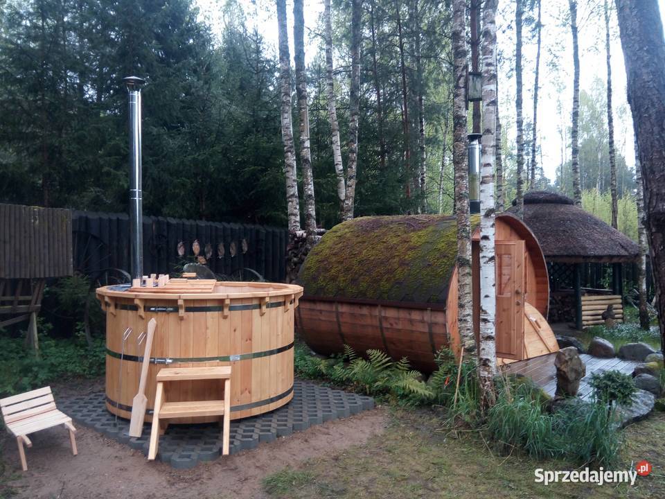 Balia Ogrodowa Gorące Beczka Kąpielowa Bania mazowieckie Pułtusk