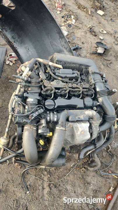 Silnik kompletny Peugeot 407 16 HDI 9HZ 80kw Książ Wielkopolski