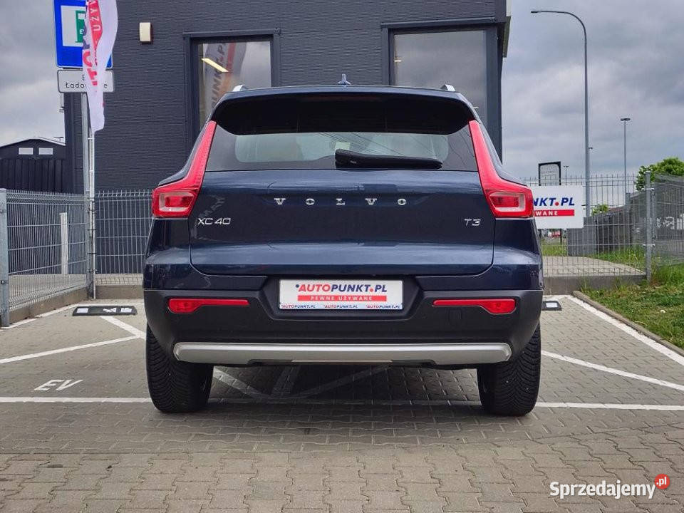 Volvo XC40 2021r Skóry Kamera Automat 1 WŁ FV23 Poznań sprzedam