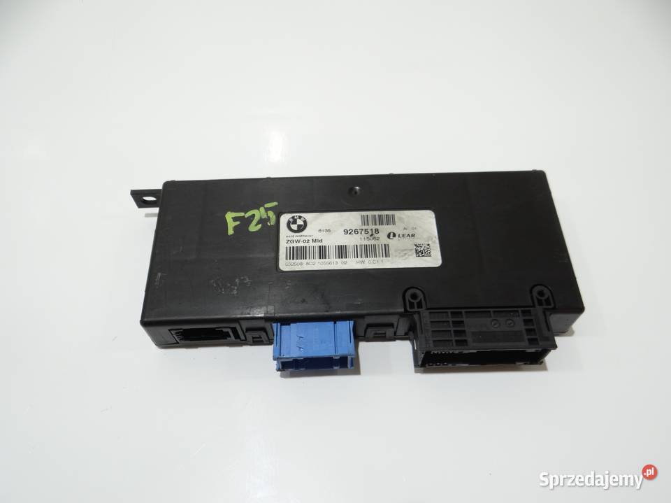 MODUŁ STEROWNIK KOMFORTU BMW X3 F25 9267518 Strzyżewice