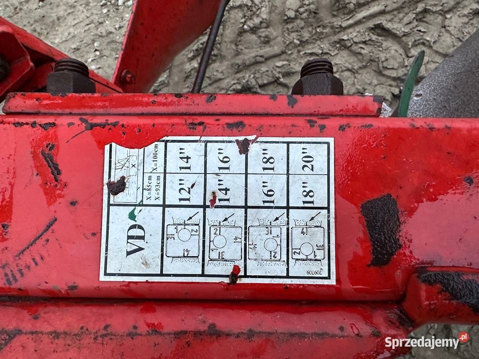 Pług Kverneland VD 85 3 skibowy obrotowy Kuzie