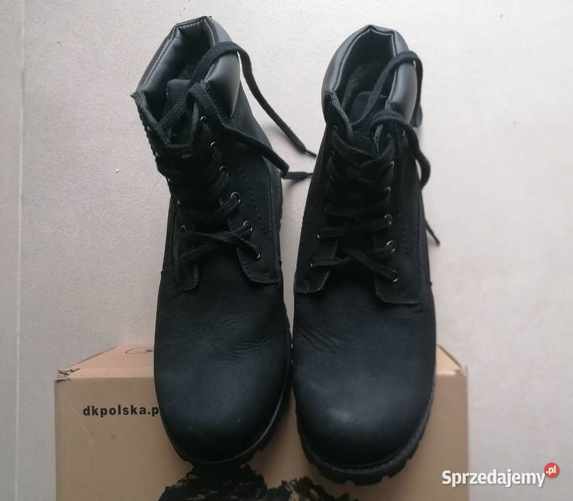 Buty trekkingowe DK trapery SKÓRA rozmiar 46 30cm Łódź sprzedam