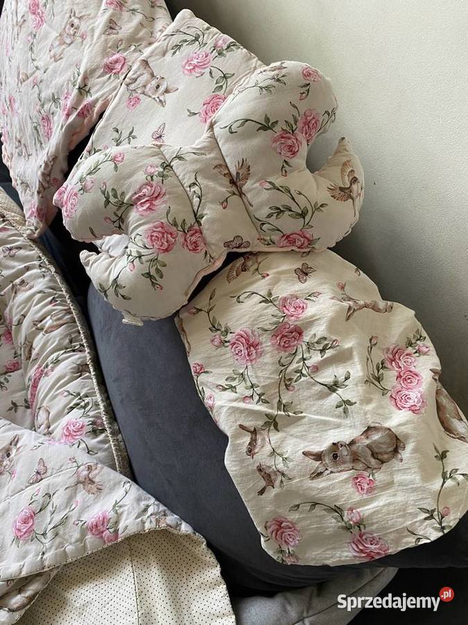 Komplet niemowlęcy kokon rożek itd dziewczynka Lubaszcz