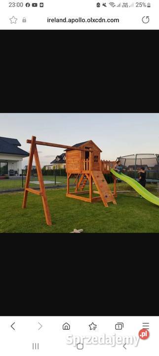Domki drewniane place zabaw dzieci Rzeszów