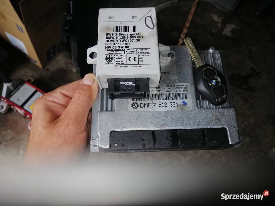 Bmw e46 lift 20n42 zestaw startowy komputer AWS Układ elektryczny Aleksandrów Łódzki sprzedam