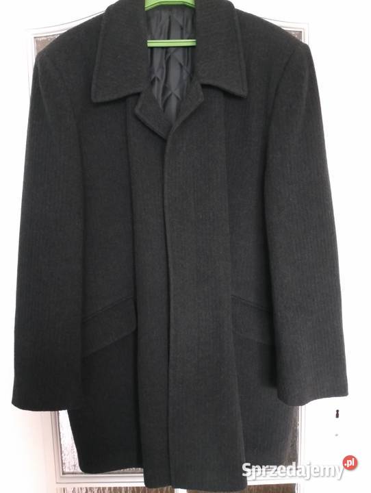 Płaszcz męski EXELLENT czarny kurtka jesionka Złotniki sprzedam