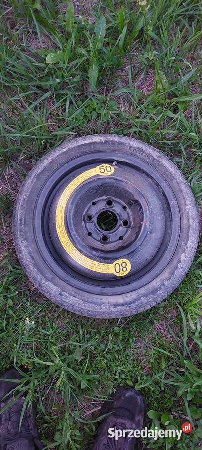 Koło zapasowe dojazdowe 4x100 vw skoda seat Dąbrówki