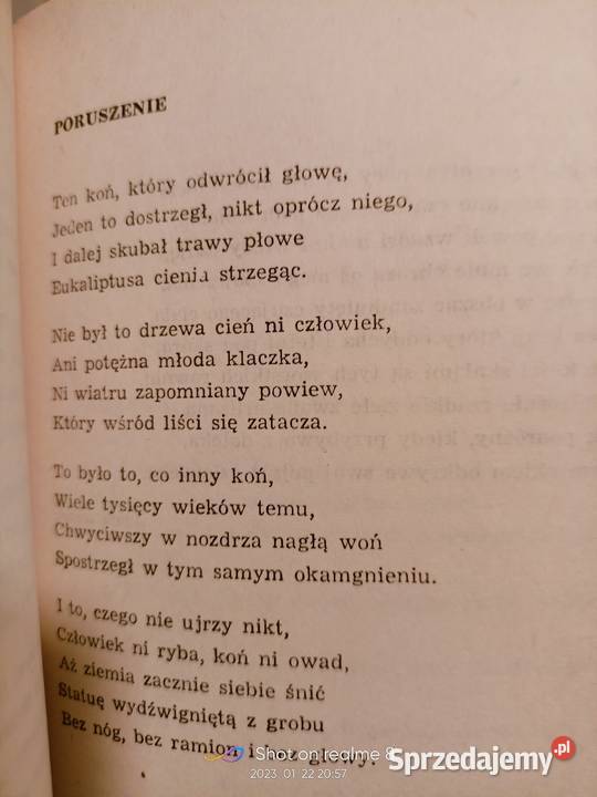 Les Superviele Poezje wybrane książki Warszawa poezja Proza i poezja mazowieckie