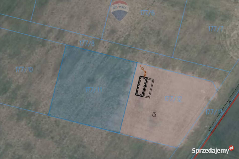 Działka z wydanymi warunkami zabudowy Strzegocin sprzedam