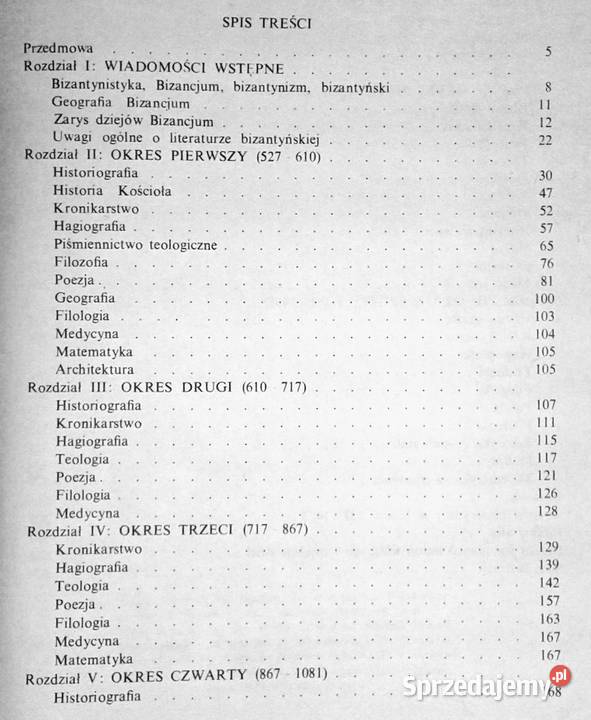 Historia literatury bizantyńskiej Oktawiusz Rok wydania 1984 Chełm sprzedam