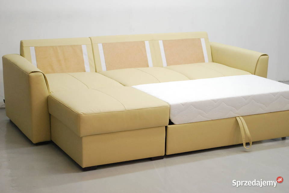 NAROŻNIK Z FSPANIA SKÓRA NATURALNA 1100a sofa Komplety wypoczynkowe Poznań