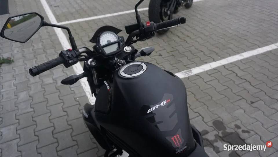 Kawasaki ER6N ABS 2013 czarny obniżony A2 Warszawa