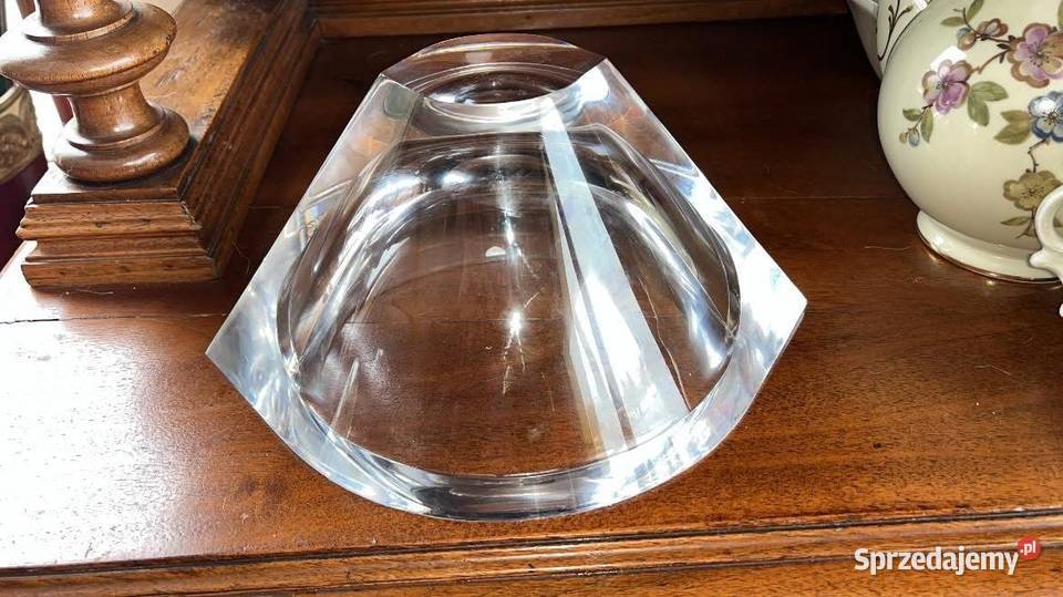 Patera misa Orrefors Marin Cut Art Glass Gdańsk sprzedam