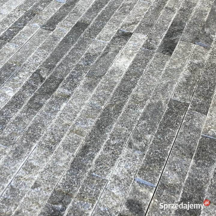 Panel ścienny Marmur Stackstone Cloudy Black Płytki ścienne Płytki ścienne Gdynia