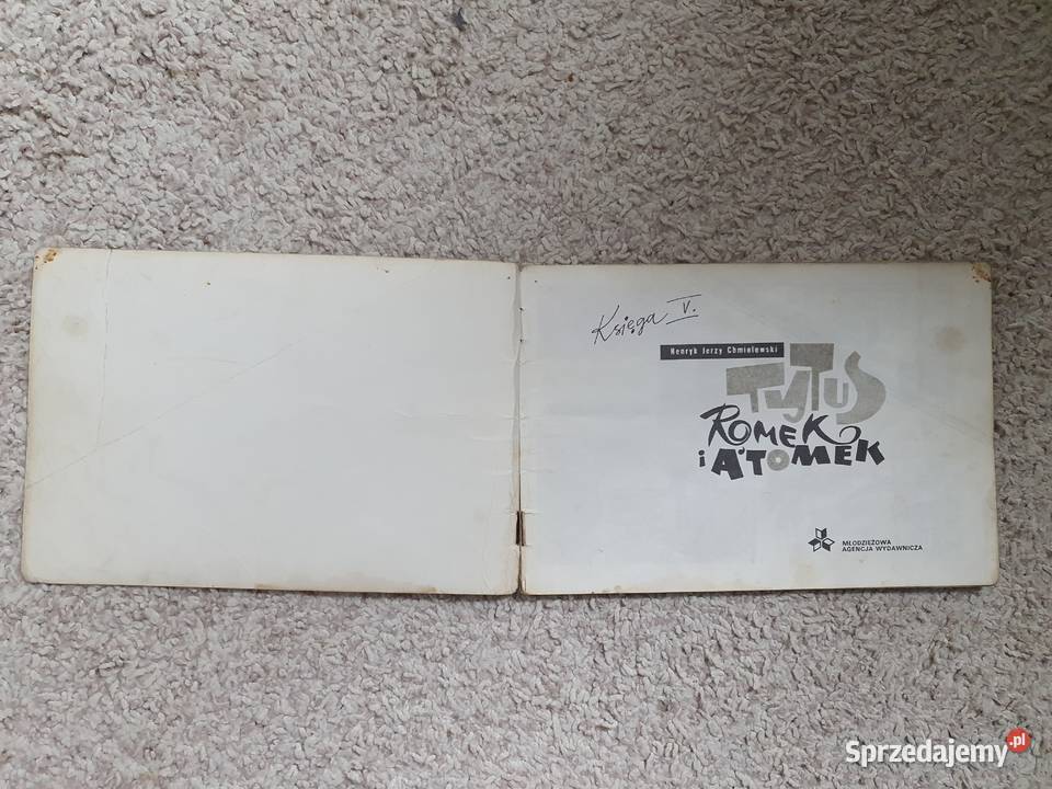 Tytus Romek i ATomek księga V wyd 3 1978 Gdynia