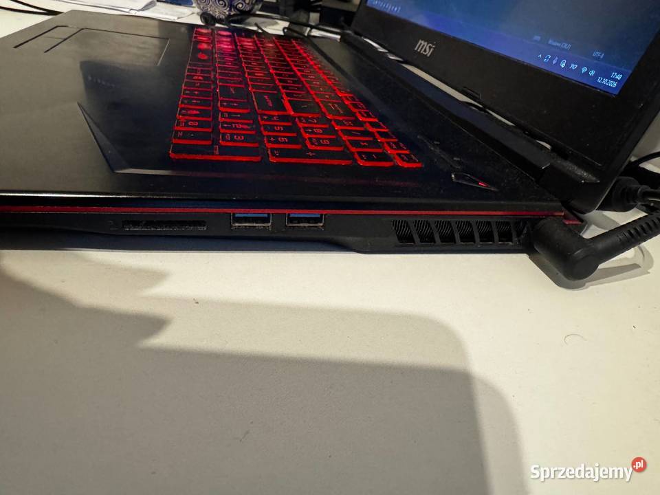 Laptop MSI GL 73 8SD Wrocław sprzedam
