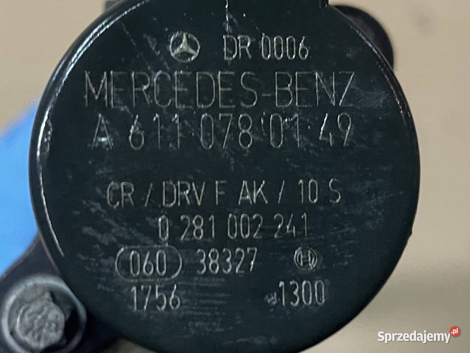 A6110700095 listwa wtryskowa 22cdi mercedes e Szczecin sprzedam