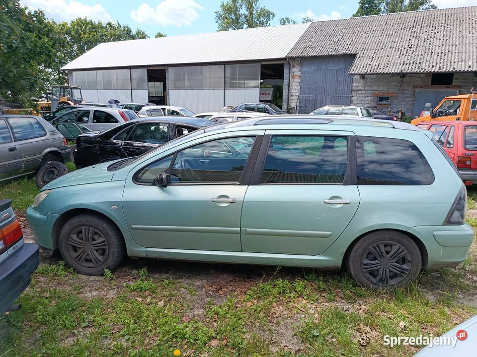 Peugeot 307 16 80 kW 2004 r dawca części wielkopolskie