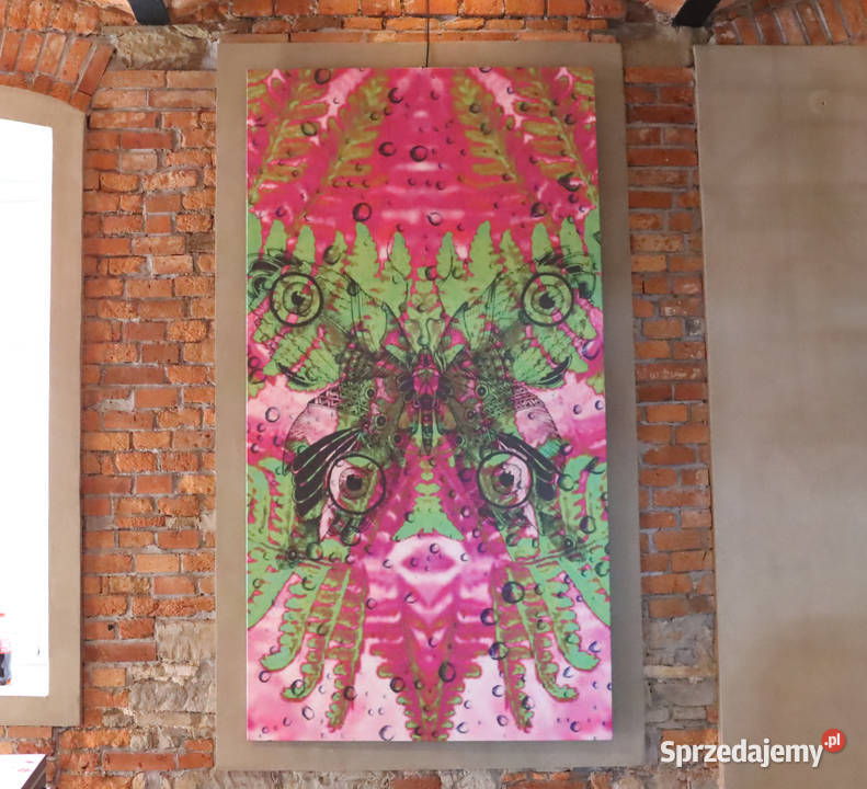 Duży obraz salon pokój jadalnia pracownia sprzedam