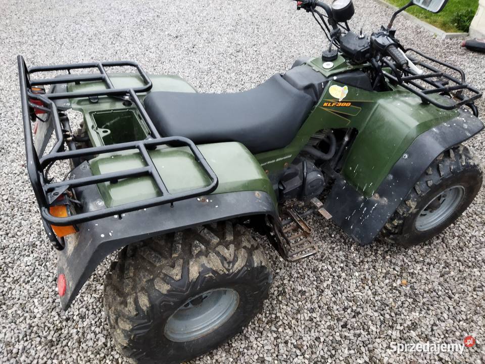 Quad kawasaki klf 300 homologacja na dwie osoby świętokrzyskie Maruszów