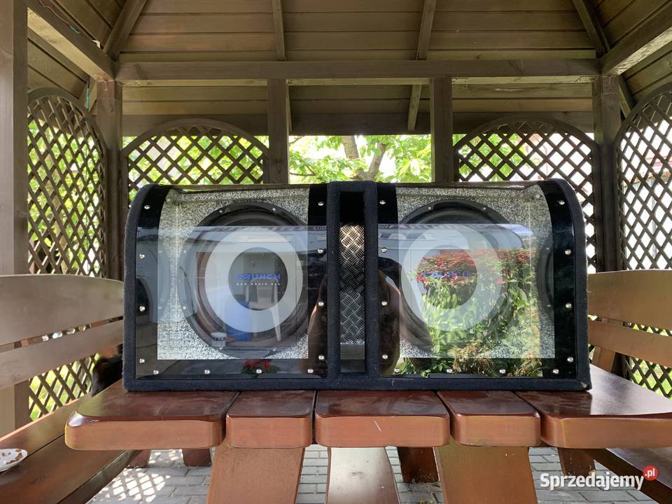 Skrzynia basowa tuba crunch crb 800 1200W Piaseczno