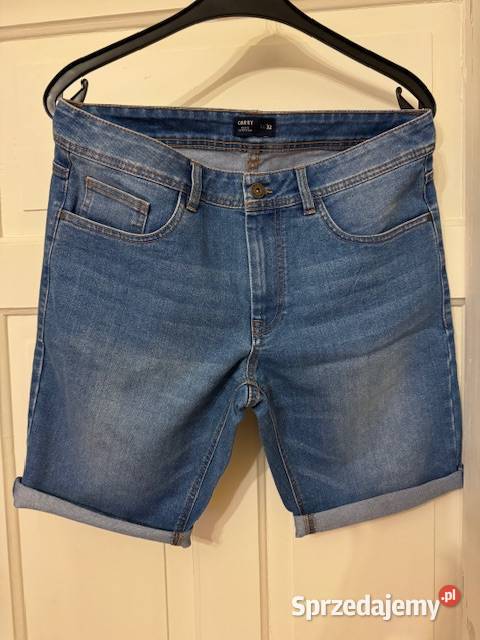 Szorty jeansowe męskie 3432 Carry niebieskie śląskie Częstochowa sprzedam