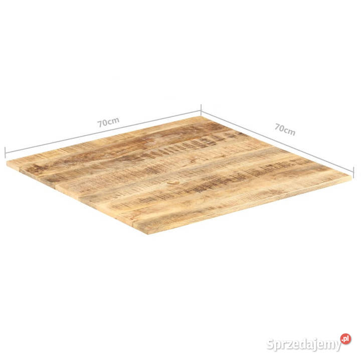 Blat stołu lite drewno mango 1516 mm 70x70 Warszawa