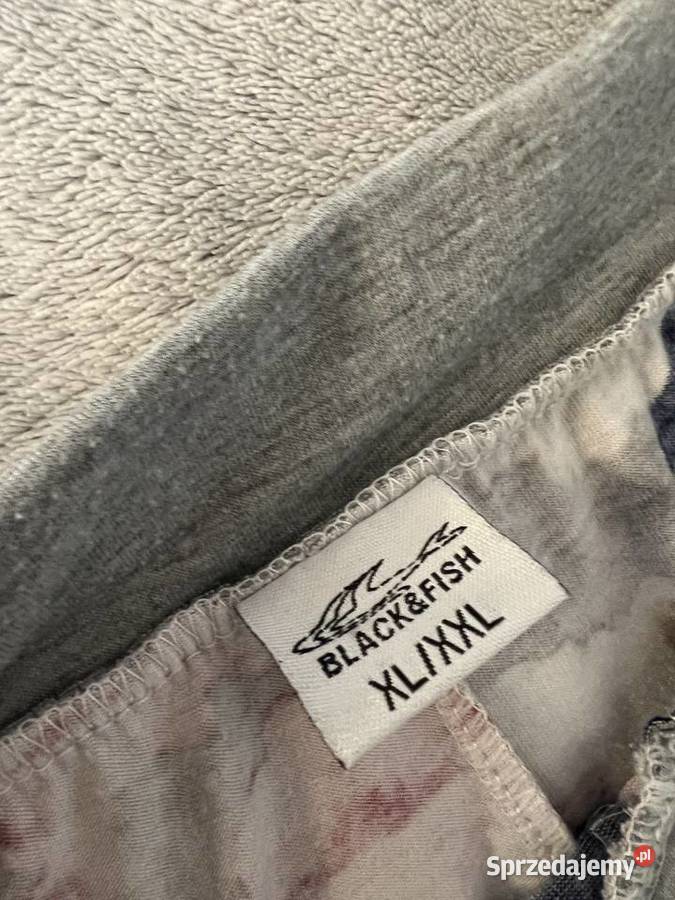 Spodnie rybaczki dresowe dresy kolana Spodnie