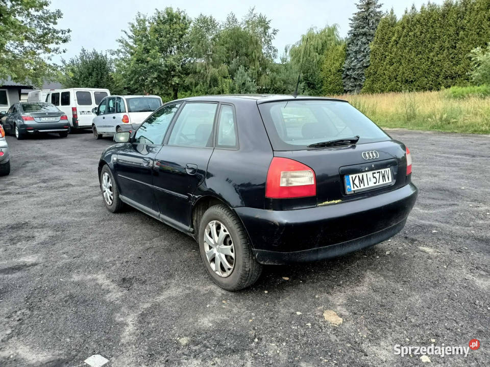 Audi A3 Sportback Audi A3 19TDI 101 02r 8L czarny Samochody osobowe Tarnów