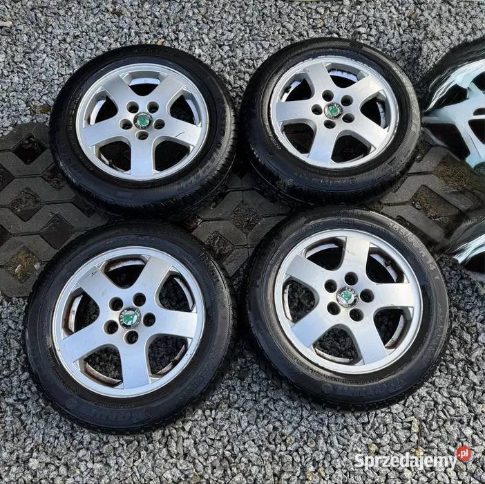 AluFelgi Skoda 5x100 opony 1756514 Fabia Krępiec