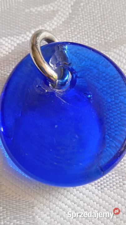 SZKLANA PRZYWIESZKA DO NASZYJNIKA BRELOKA OKO Piła sprzedam