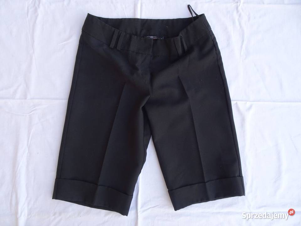 Look czarne Spodnie do kolan 40 małopolskie Nowy Sącz sprzedam