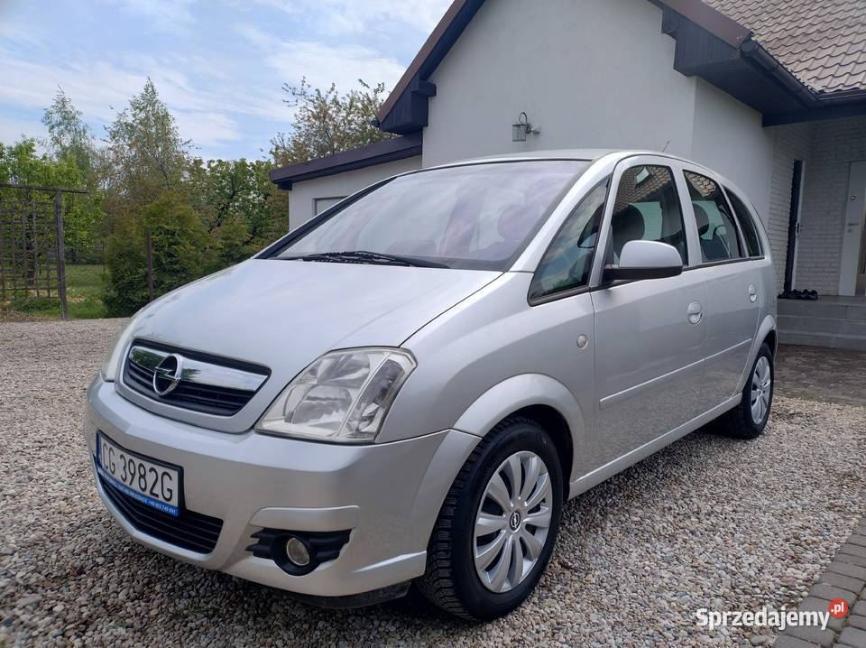 Opel Meriva 16 Benzyna Klimatronik Meriva kujawsko-pomorskie Grudziądz