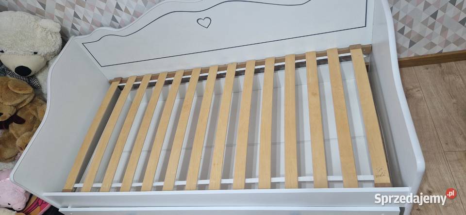 Łóżka dzięciece białe wielkopolskie Miąskowo