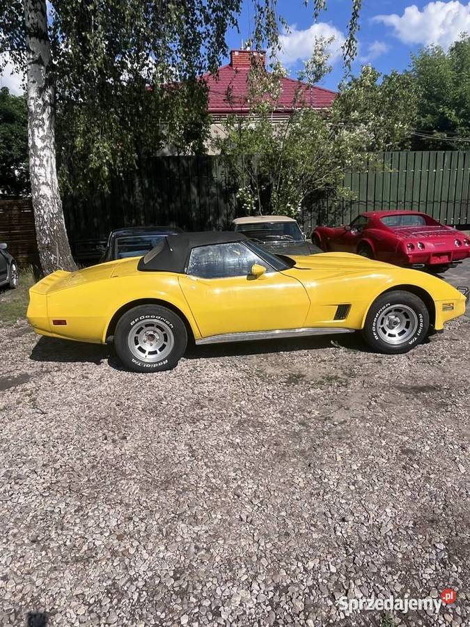 Corvette C3 cabrio mazowieckie Konstancin-Jeziorna